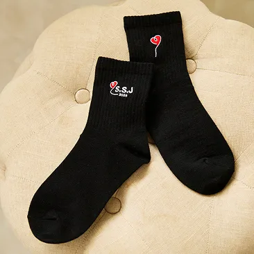 Socks Black, White 3