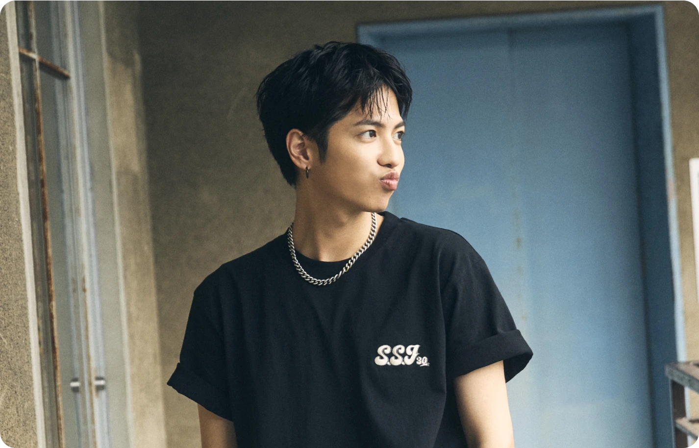 S.S.J 30 ブラック Tシャツ Lサイズ 志尊淳 SSJ タレントグッズ